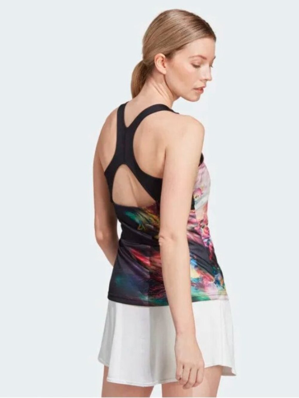 NWT Womens Adidas Melbourne Tennis Y-Tank Top SZ XS Inner Bra Lining #IA3200